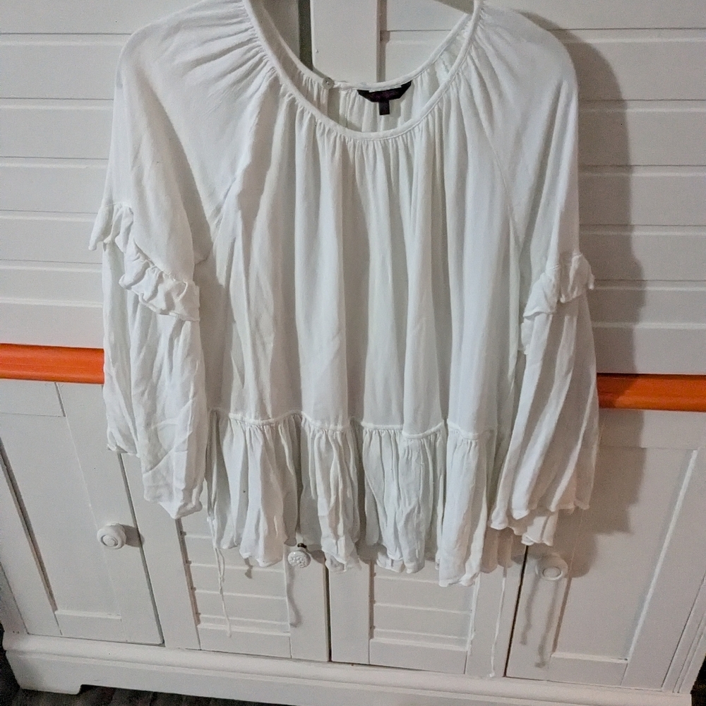 My story white peasant blouse
